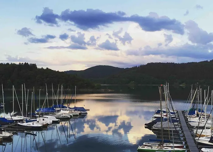 #5 Ommi Kese Star Kamin Balkon Seeblick Апартаменты Ольпе